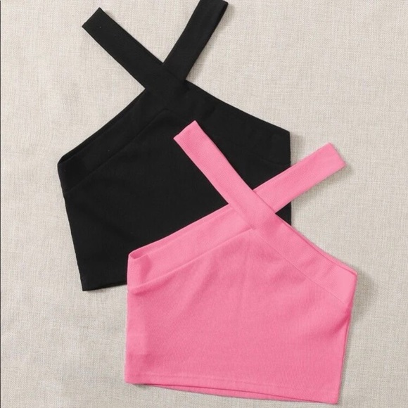 SHEIN Tops - Set of two halter neck crop tops